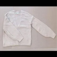 カーディガン ニット ベージュ レディース 秋服冬服 洋服 長袖