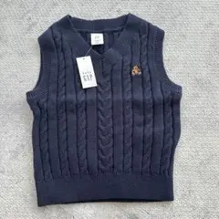 GAP ベビーベスト ネイビー 12-18ヶ月