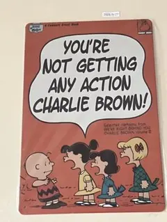 PEANUTS チャーリー・ブラウン ブリキ看板 インテリア