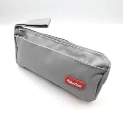 ペンケース 筆箱 オックスフォード生地 グレー 灰色 シンプル おしゃれ