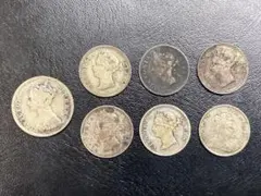 1890年 香港 20セント 銀貨 ヴィクトリア女王 - メルカリ