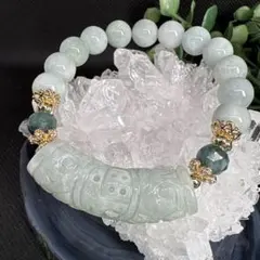 ミャンマー産翡翠　ブレスレット