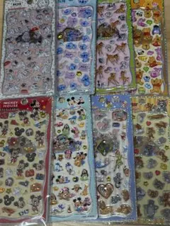 【正規品】ディズニー　プチドロップステッカー　シール　プチドロ　８種セット