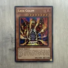 遊戯王 英語版【EU版】溶岩魔神ラヴァ・ゴーレム コレクターズレア①