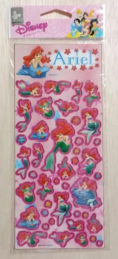 アリエル　シール　リトルマーメイド　ディズニー　プリンセス　平成レトロ