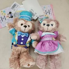 ディズニー　ダッフィー　シェリーメイ　ぬいばセット