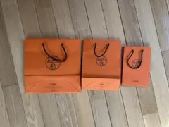 HERMES エルメス ショップ袋 紙袋 ショッパー 3点セット