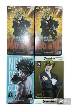 少年ジャンプ　僕のヒーローアカデミア　呪術廻戦　フィギュア 4点　デク　爆豪