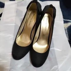 【最終お値下げです】オリエンタルトラフィックリボンパンプスブラック