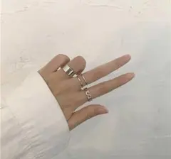 シルバーリングセット 3点