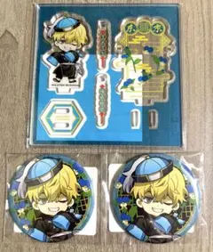 まるくじ 東京リベンジャーズ ちびきゃら チャイナ アクスタ 缶バッジ 松野千冬