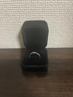 【ヴィンテージ】ツイストモチーフ シルバーリング 15号