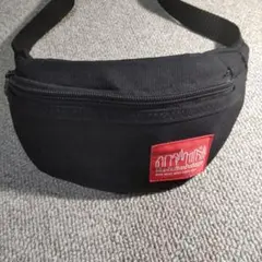 【ミニ】Manhattan Portageブラック ウエストバッグ ボディバッグ