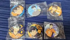 ハイキュー!!　影山飛雄　ガチャガチャ　缶バッジ　まとめ売り