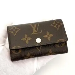 極美品 ルイヴィトン モノグラム キーケース 6連 ミュルティクレ6