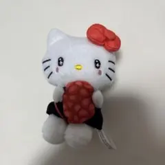 ハローキティ　スシロー　ぬいぐるみマスコット