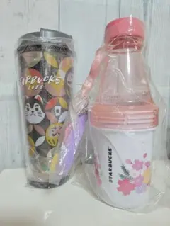 STARBUCKS だるま SAKURA 2021 新品タンブラー ボトルセット