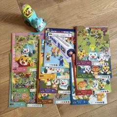 こどもちゃれんじ おしゃべりぶっく　4月号〜2月号　未使用の専用収納箱