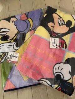 ミッキーマウス大判タオル 2枚セット