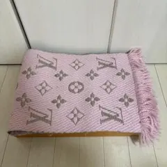 LOUIS VUITTON ルイヴィトン マフラー ピンク モノグラム