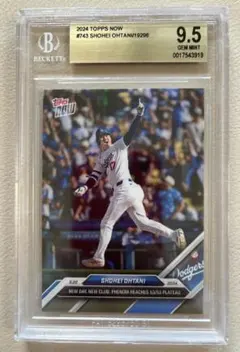 【BGS 9.5】2024 Topps Now 大谷翔平 53/53 記念カード