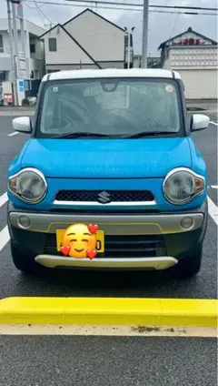 免許取り立ての方おすすめ スズキ ハスラー Gブルー ホワイトツートン 