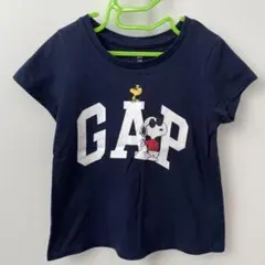 babyGAP スヌーピー Tシャツ ネイビー 5歳のサムネイル