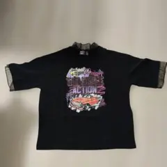 Ricca ricca Tシャツ ブラック チュール