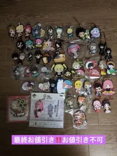 （最終お値引き‼️）キャラクターラバーストラップ＆チャーム50点まとめ売り
