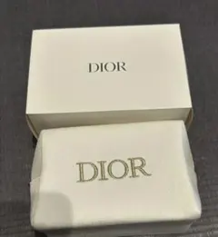 Dior ポーチ ロゴ刺繍 ノベルティ