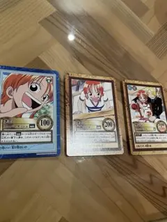 ワンピース カードダス ハイパーバトル ナミ サンジ 3枚セット