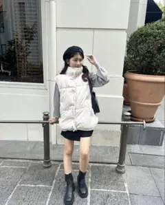 NICE CLAUP エコダウンダウンベスト