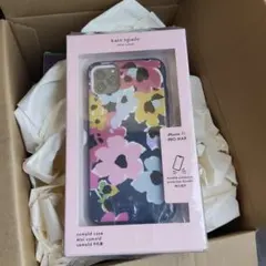ケイトスペード 花柄マルチ ネイビー iPhone11 ProMaxのサムネイル