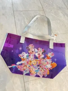 香港ディズニー 20周年 ダッフィー フレンズ ショッピングバッグ 2点