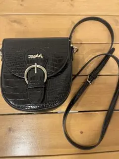 美品　X-girl ショルダーバッグ ハンドバッグ 黒