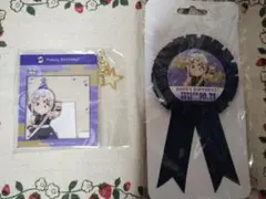 鬼滅の刃　宇髄天元誕生祭2022 アクリルキーホルダー＆ロゼットセット①