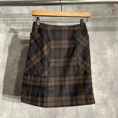 earth music&ecology ポケット付台形ミニスカート