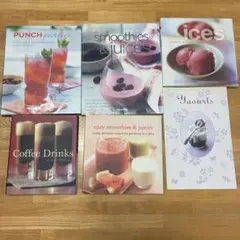 【洋書】飲み物・ドリンク系 レシピ本 6冊セット