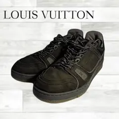 【在庫一掃】ルイヴィトン トレイナー・ライン スニーカー　8 ブラック