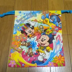 ディズニー巾着袋⑩ ディズニーシー2012夏