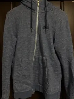 Nike ブルー　ジップアップパーカー Mサイズ