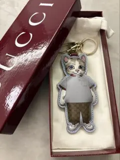 GUCCI ヒグチユウコ 猫 キーホルダー 新品
