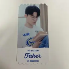 T1 FAKER チケットカード League of Legends