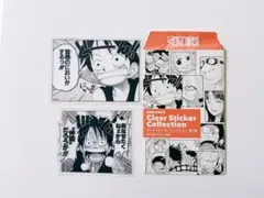 원피스 クリアステッカーコレクション ルフィ