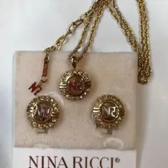 ニナリッチ❀NINA RICCI❀イヤリングとネックレスのセット