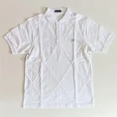 FRED PERRY フレッドペリー Sサイズ ホワイト 藤原ヒロシ ポロシャツ 