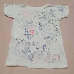 【最終値下げ】デニムダンガリーDENIM DANGAREE 落書きTシャツ120