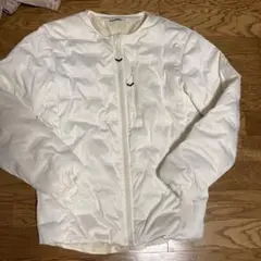 ホワイトキルティングジャケット Mサイズ