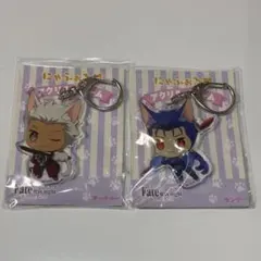 Fate/stay night アクリルチャーム ランサー＆アーチャー【未開封】