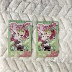 鬼滅の刃 AGF 2023 卯年 甘露寺蜜璃 チェキ風カード ２枚セット